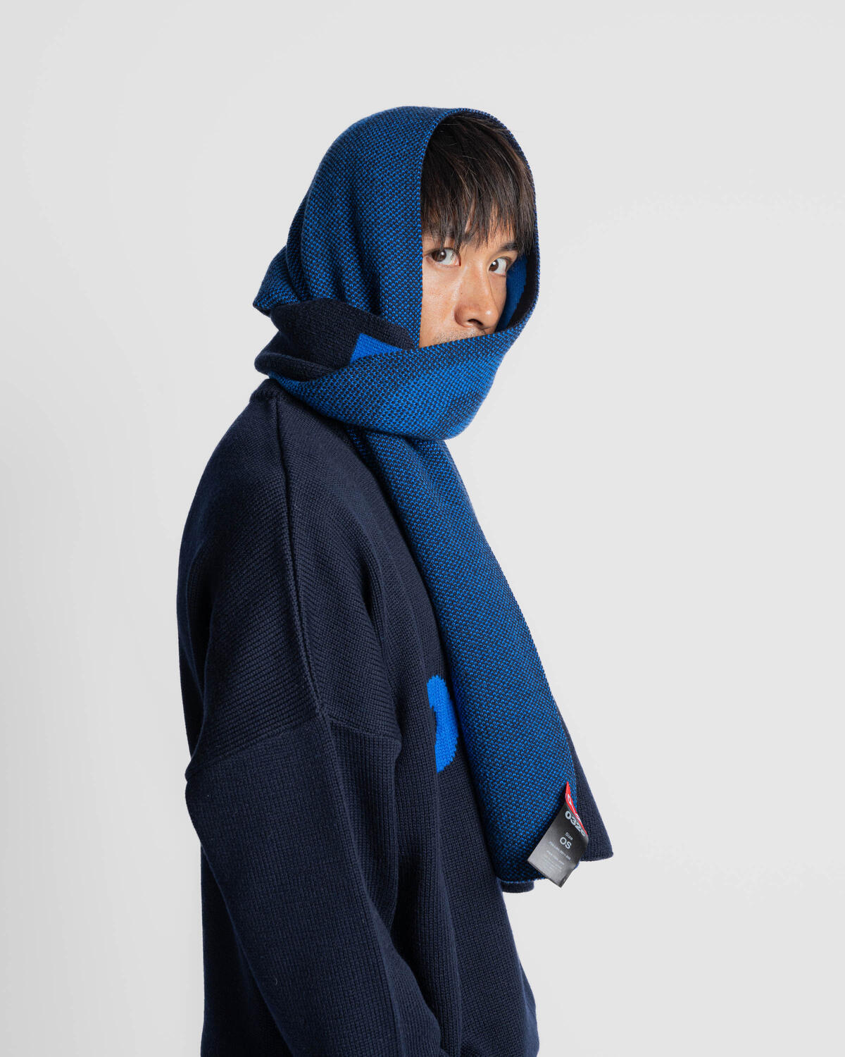 032c ''SELFIE'' SCARF | F24-UAK-3311-300 | AFEW STORE